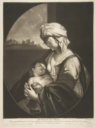 Dziewica z Dzieciątkiem, 1772.