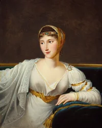 Portret księżniczki Pauliny Borghese, żony generała Leclerca (olej na płótnie)