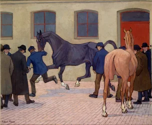 Pokaz w Tattersalls, c1919