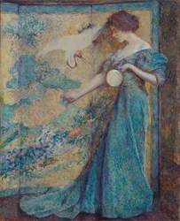 Lustro, ca. 1910.