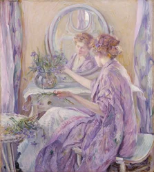 Fioletowe Kimono