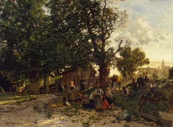 Zbiór orzechów w Grenoble