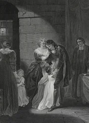 Ostatni wywiad Lorda W. Russela z rodziną, grawerowany przez George