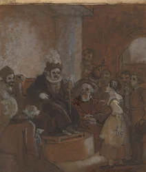 [Jeden z] Ilustracje do Szekspira