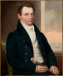 Portret mężczyzny 1830 (olej na płótnie)