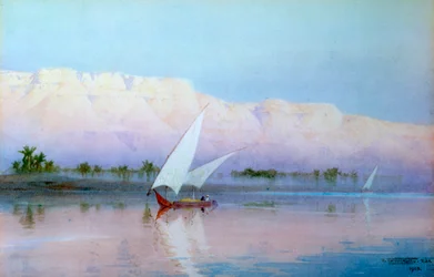 „Łódź na Nilu”, 1903