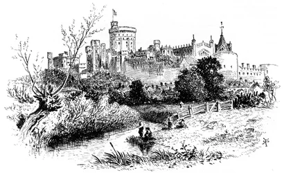 Windsor, z Clewer, 1880.