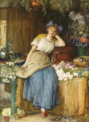 Kwiatowa dziewczyna z Alzacji, 1900