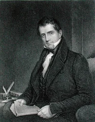 Teodoryk Romeyn Beck (1791-1855) ryty przez Jana Franciszka Eugene Prud