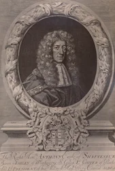Anthony Ashley Cooper, 1. hrabia Shaftesbury, angielski mąż stanu, c1680 1894