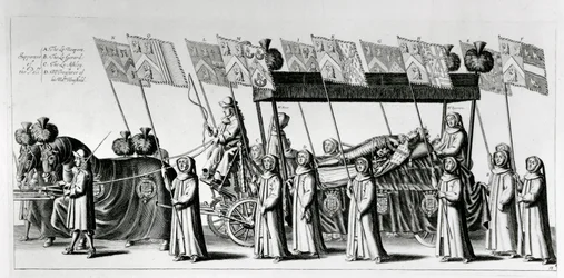 Pogrzeb państwowy Jerzego Moncka, 1. księcia Albemarle, 1671