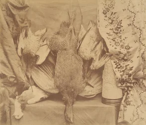 Martwa natura i haft, 1856.