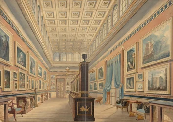 Flamandzka Galeria Obrazów, rezydencja Thomasa Hope, Duchess Street, Portland Place, 1830-51.