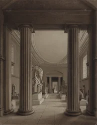 Muzeum Brytyjskie, ok. 1840