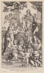Dziewica z Dzieciątkiem ze świętymi, ok. 1930 1720-1730.