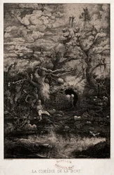 Komedia Śmierci, 1854.