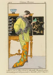 Płyta 32 z "Costumes Parisiens