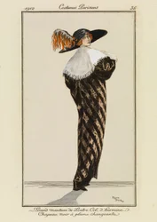 Płyta 36 z "Costumes Parisiens