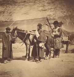 Kapitan Burnaby z Gwardii Grenadierów, 1855.