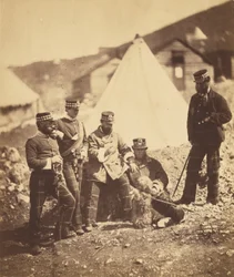 Oficerowie 71. pułku Highlanders