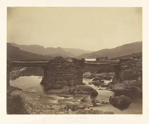 Pont-y-Garth, w pobliżu Capel Curig