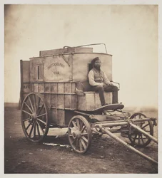 Van fotografa z Marcusem Sparlingiem na Krymie, 1855