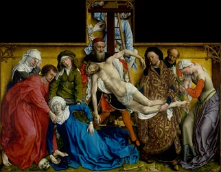 Zejście z krzyża, ok. 1435 (olej na płycie)