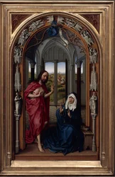 Ołtarz Matki Bożej Miraflores Ołtarz, ok. godz. 1440