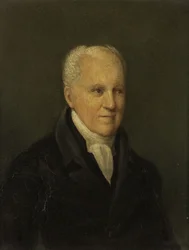 Wielebny George Crabbe (olej na panelu)