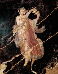 Tancerka z cymbałami (fresk