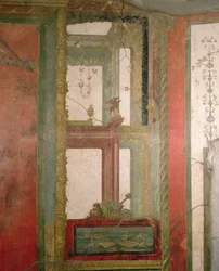 Fantastyczna architektura, Pompeje, Włochy (fresk)