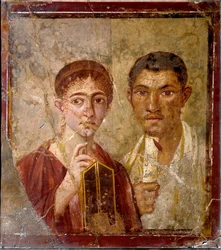 Pasquius Proculus i żona (fresk)