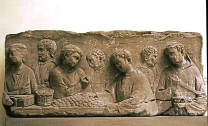 ROMA Historia: Płatności dla wykonawców za prace przetargowe, koniec II w. (piaskowiec)