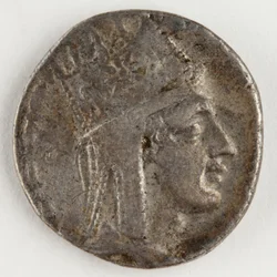 Tigranes II Armenii, 83-69 pne (srebro)