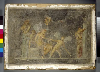 Malowidło ścienne, Pompeje, Rzym, I wiek