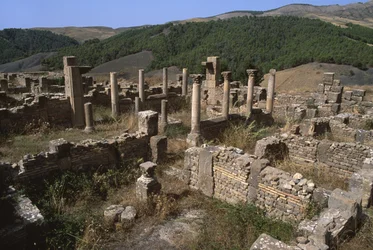Widok obszaru mieszkalnego, wysoki okres cesarski (27 pne-395 ne)