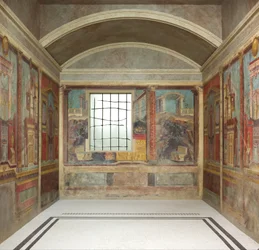 Cubiculum z willi w Boscoreale, ok. 50-40 p.n.e