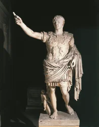 Augustus z Prima Porta (marmur)