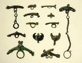 Amulety Phalloi (brąz)