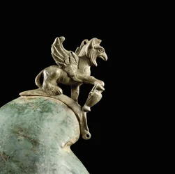 Hełm Crosby Garrett, koniec I-II wne (brąz) (patrz także 871728-34, 396159, 482018 i 413093-94)