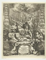 Alegoria śmierci Michiela de Ruytera, 1676