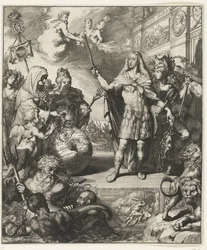 Alegoryczny portret Karola II z Hiszpanii