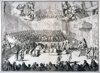 „Górna i Dolna Izba Anglii”, 1689