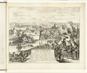 Zdobycie Maastricht przez księcia Parmy, 1579 Prize de Mastricht (tytuł na obiekcie) Guerres de Flandres (tytuł serii)