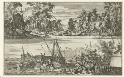 Dwa wizerunki francuskich okrucieństw, 1672