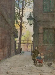 Parks Place, Knightsbridge, Londyn, 1916