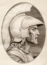Aleksander III Macedoński, z Living Biographies of Famous Men.
