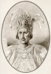 Montezuma II, z Żywych biografii słynnych władców.