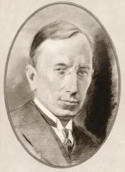 Sir Frederick Grant Banting, z „Żywych biografii wielkich naukowców”.