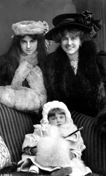 Ellaline Terriss 1872-1971, angielska aktorka i piosenkarka, 1908.